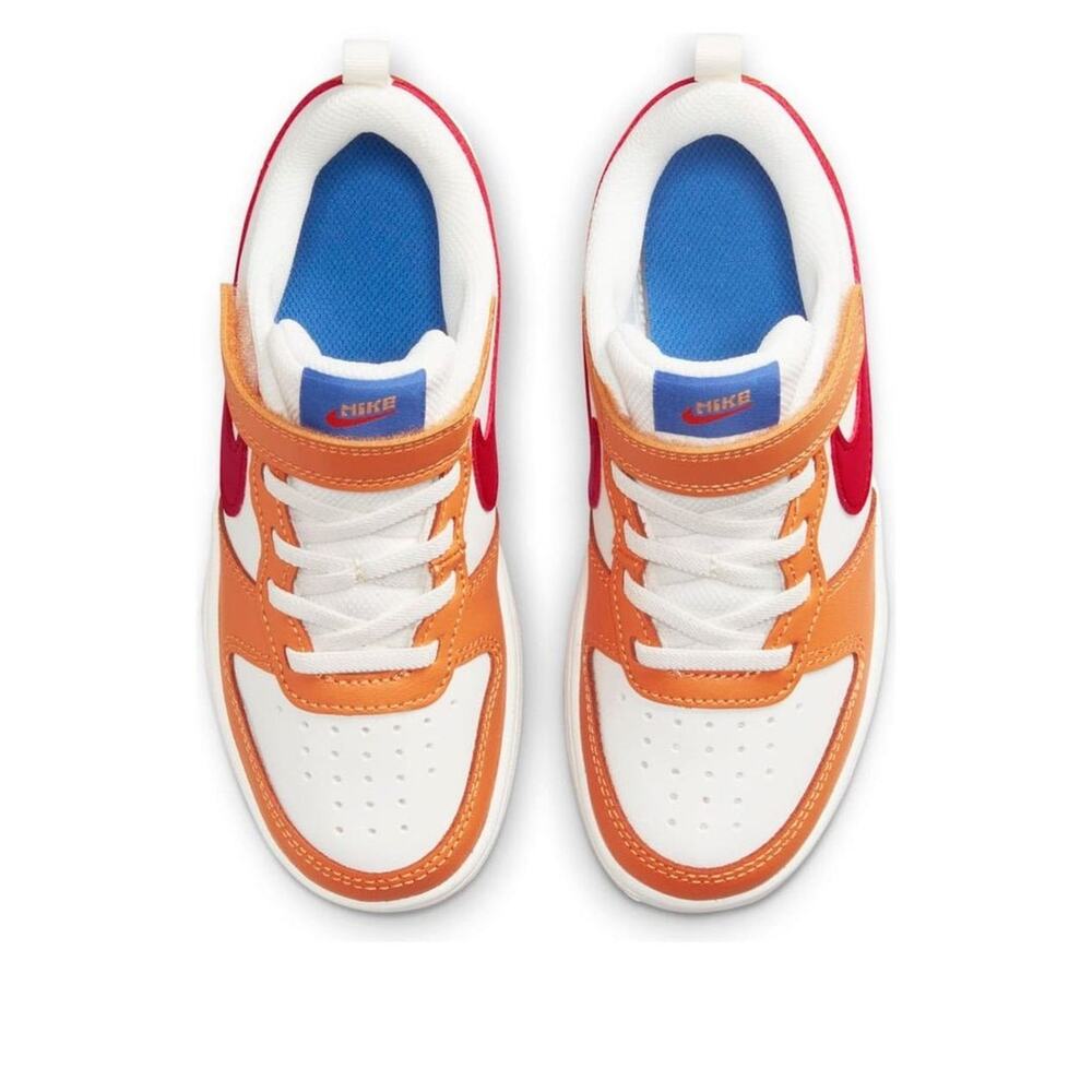 NEW❤️Nike Court Borough Low 2 'Sail Hot Curry' sz2 - Picture 7 of 12